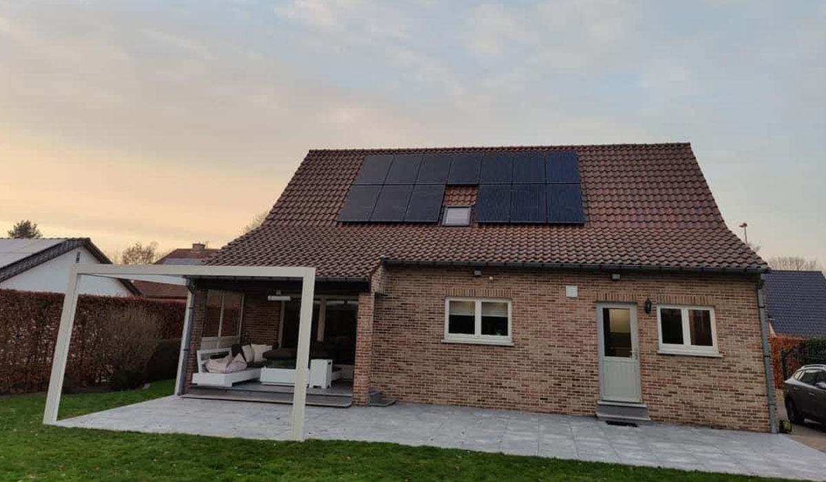 Plaatsen zonnepanelen