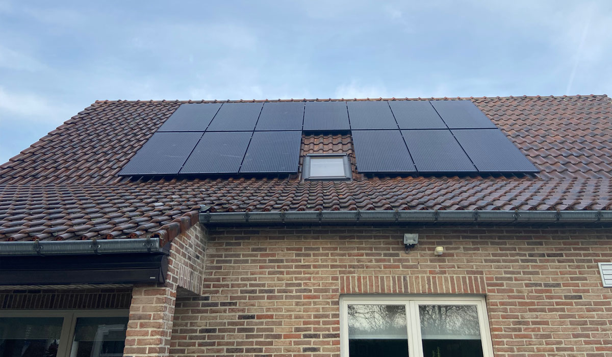 Plaatsen zonnepanelen